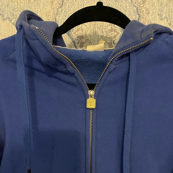 💙Beautiful Blue TNA (Aritzia) zip up hoodie - Picture 2 of 6